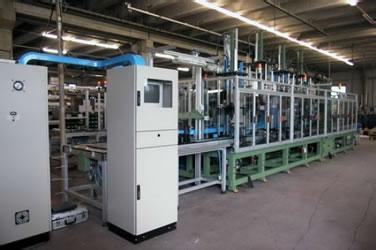 Shock absorber assembly line